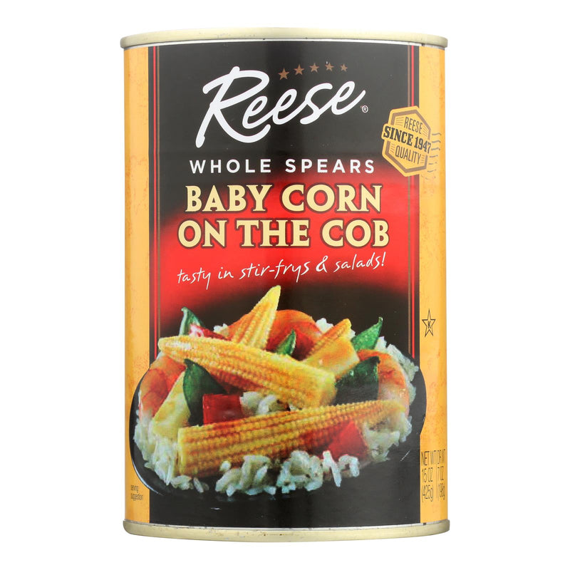 Reese Baby Corn On The Cob (15 Oz., Pack of 12) - Cozy Farm 