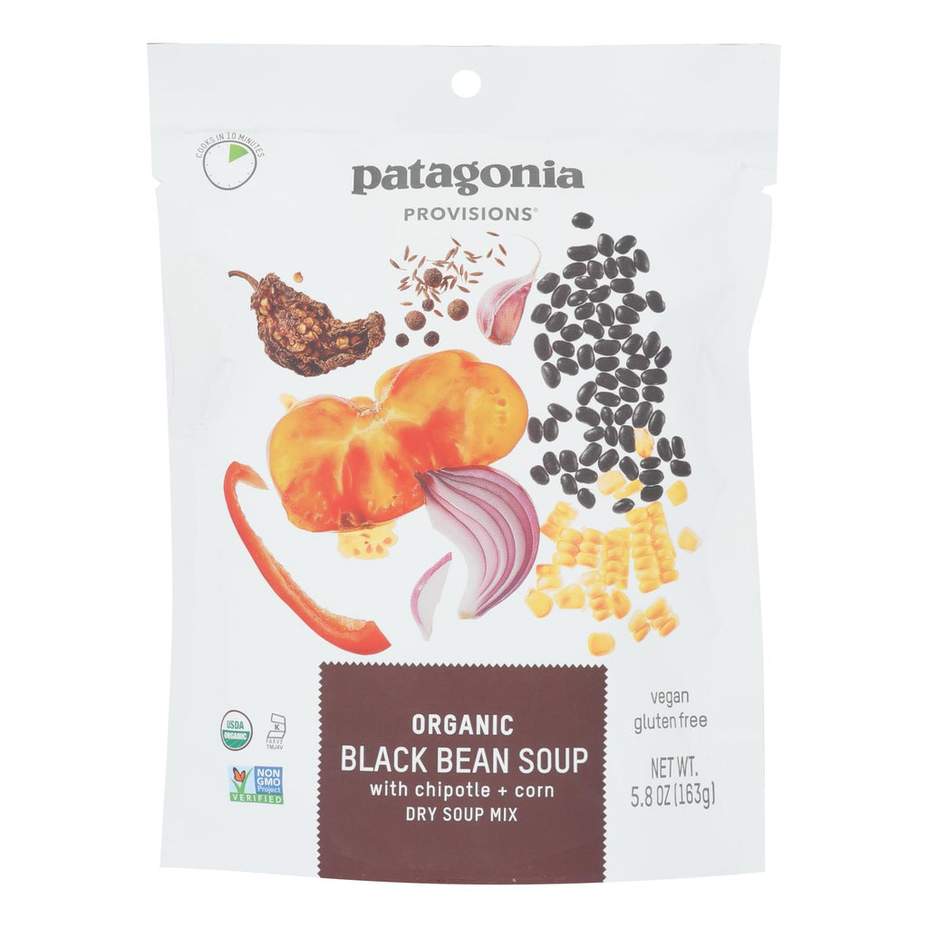 Patagonia Black Bean Soup (Pack of 6 - 5.8 Oz.) - Cozy Farm 
