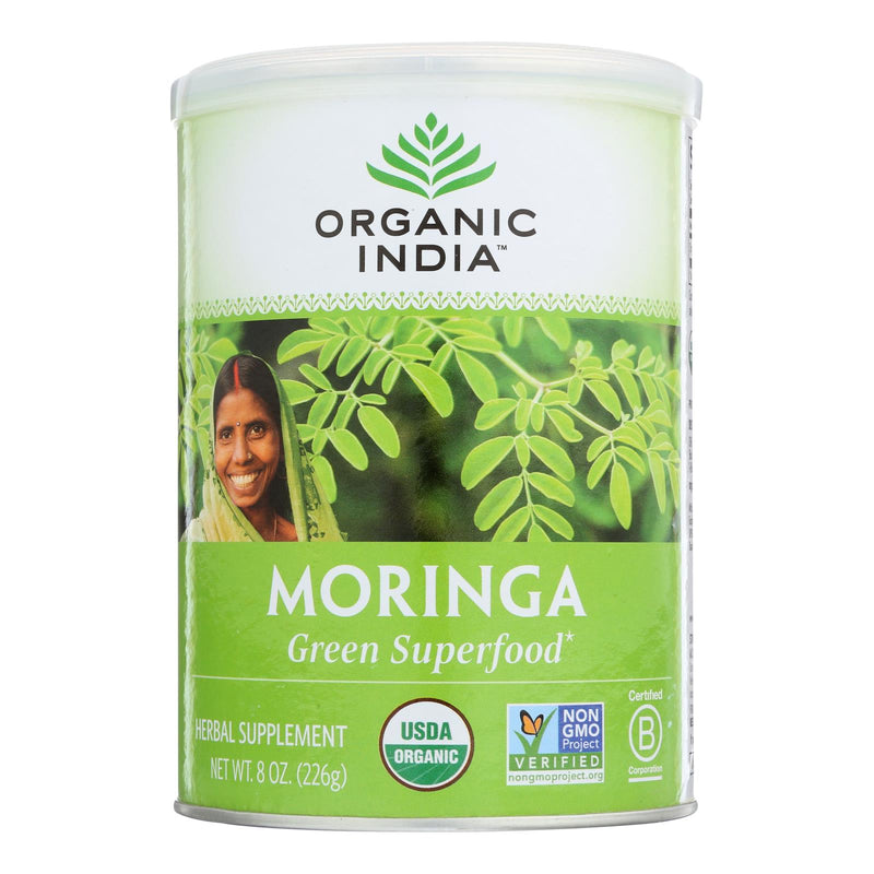 Organic India Moringa Leaf Powder (8 Oz.) - Cozy Farm 