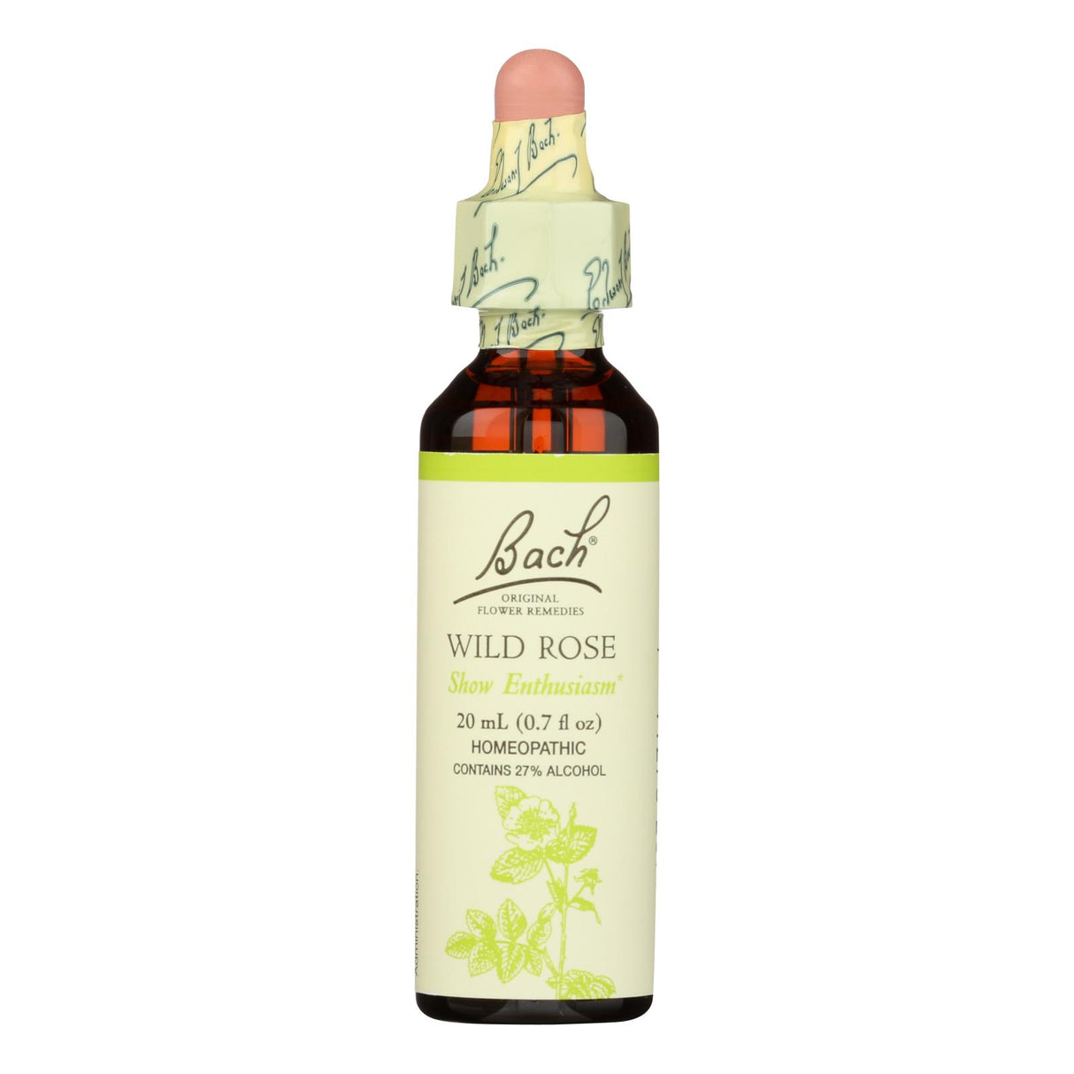 Bach Flower Remedies Essence Wild Rose - 0.7 Fl Oz - Cozy Farm 