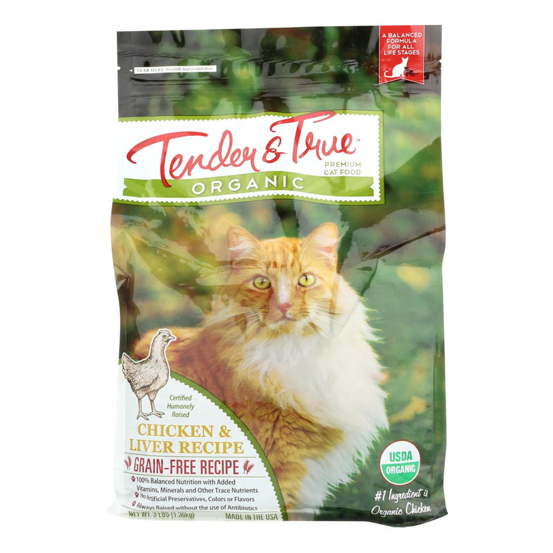 Tender & True Cat Food Chicken and Liver, 3 lb Pack of 6 - Cozy Farm 