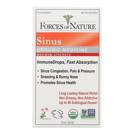 Forces of Nature Sinus DRP Max Immune - 10 mL - Cozy Farm 