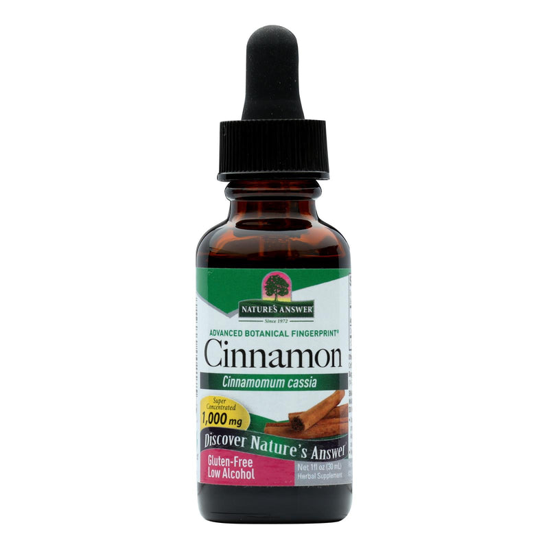 Nature's Answer Premium Cinnamon Bark Liquid Supplement, 1 Fl Oz - Cozy Farm 