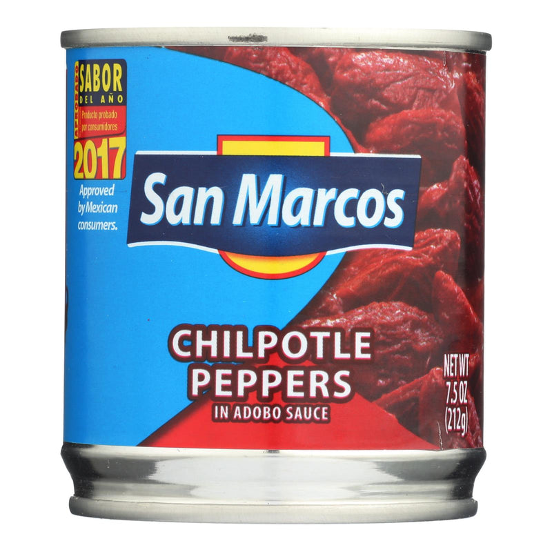 San Marcos Chipotle Peppers (Pack of 24 - 7.5 Oz.) - Cozy Farm 