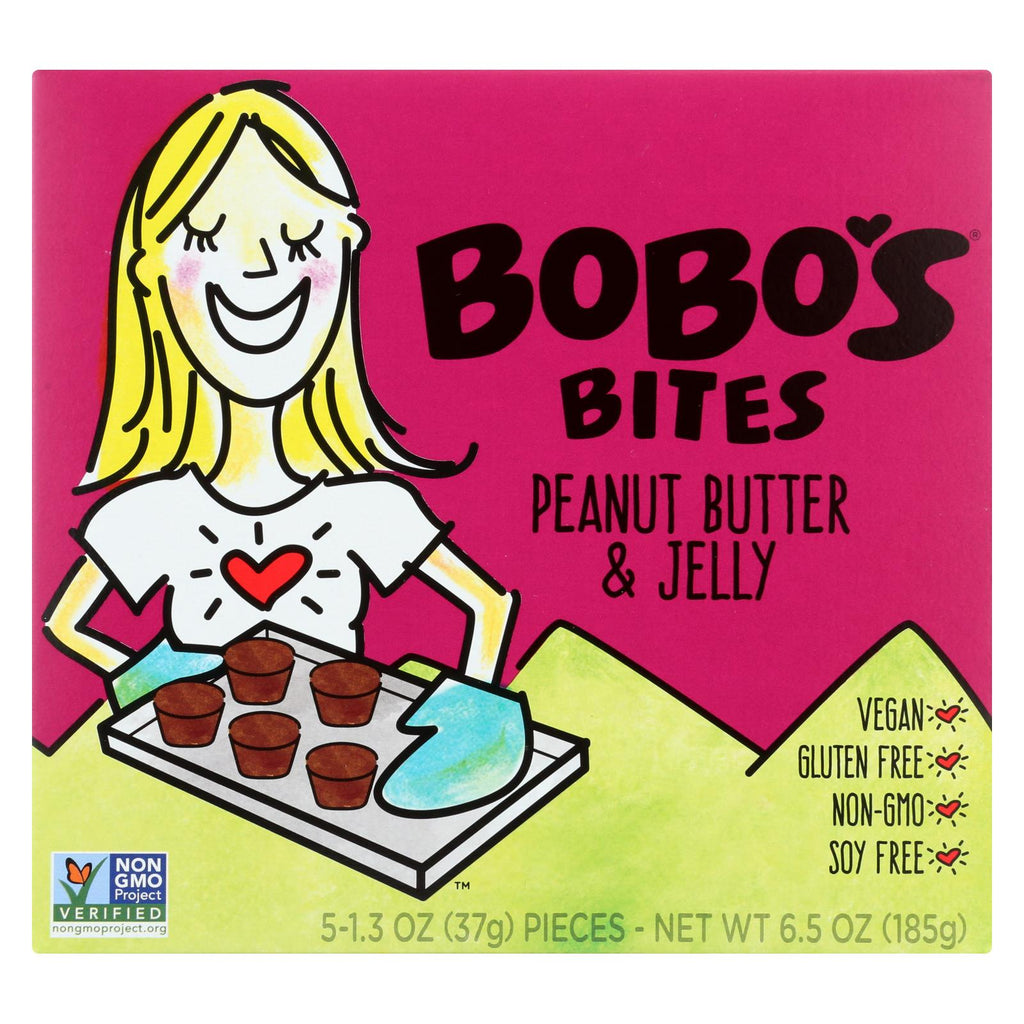 Bobo's Gluten-Free Peanut Butter and Jelly Oat Bars (Pack of 6 - 1.3 Oz.) - Cozy Farm 
