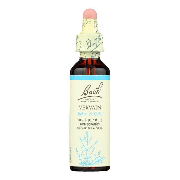 Bach Flower Remedies Vervain Essence - 0.7 Fl Oz - Cozy Farm 