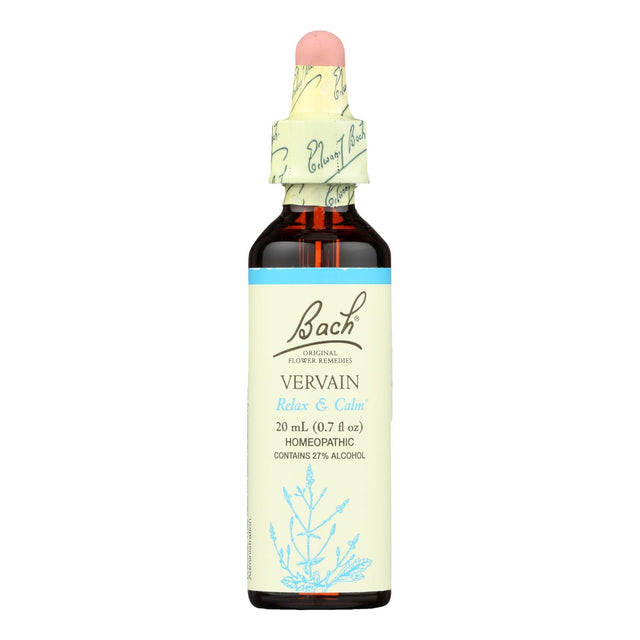 Bach Flower Remedies Vervain Essence - 0.7 Fl Oz - Cozy Farm 