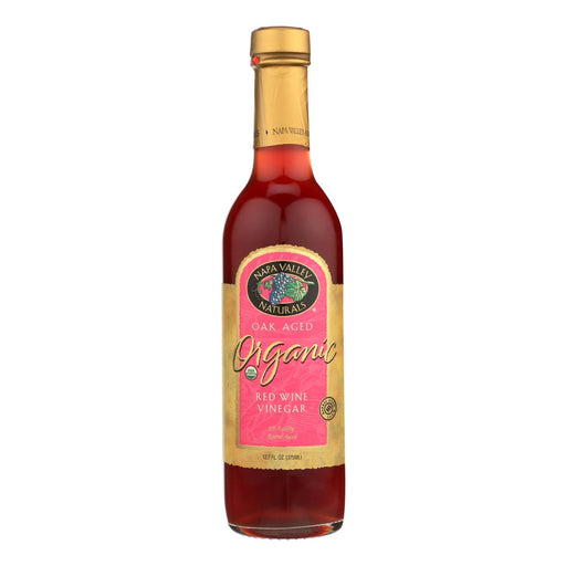 Organic Red Wine Vinegar (Pack of 12) - Napa Valley Naturals - 12.7 Fl Oz - Cozy Farm 