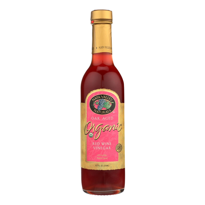 Napa Valley Naturals Organic Red Wine Vinegar - 12.7 Fl Oz (Pack of 12) - Cozy Farm 