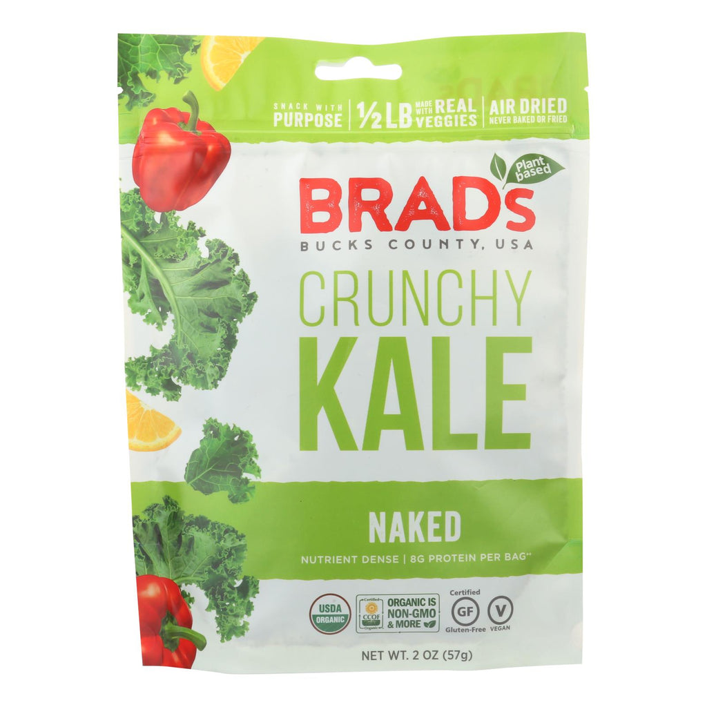 Brad's Plant-Based Raw Crunch Naked (Pack of 12 - 2 Oz.) - Cozy Farm 
