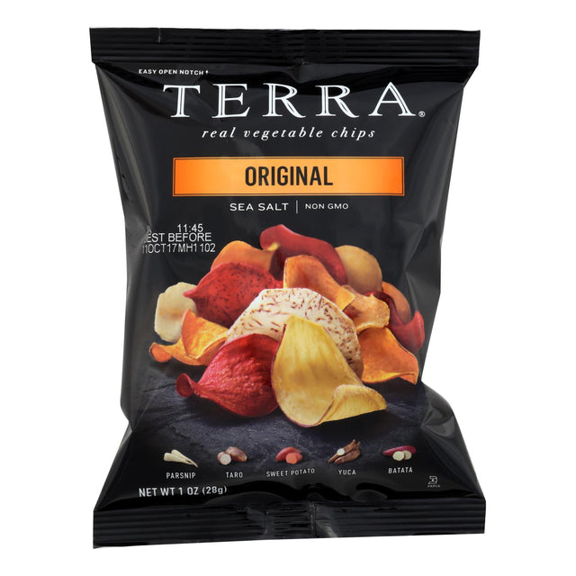 Terra Original Vegetable Chips, Exotic Flavored Veggie Chips, 16 Ounces (Pack of 24) - Cozy Farm 