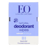 Eo Deodorant Wipes (6-count Pack of 12) Lavender - Cozy Farm 