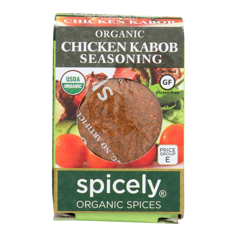 Spicely Organics Organic Chicken Kabob Delight (Pack of 6 - 0.4 Oz.) - Cozy Farm 