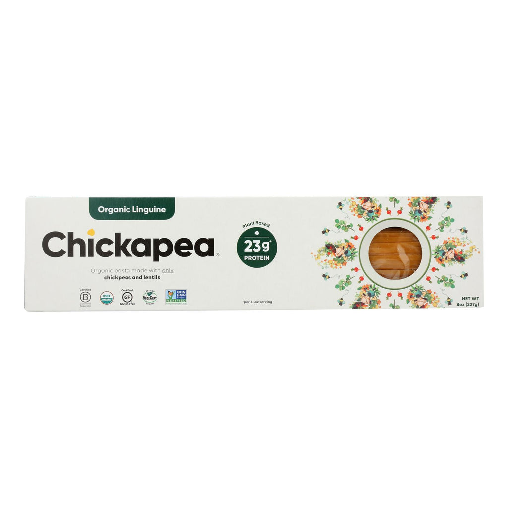 Chickapea Organic Linguine Pasta (Pack of 6 - 8 Oz.) - Cozy Farm 