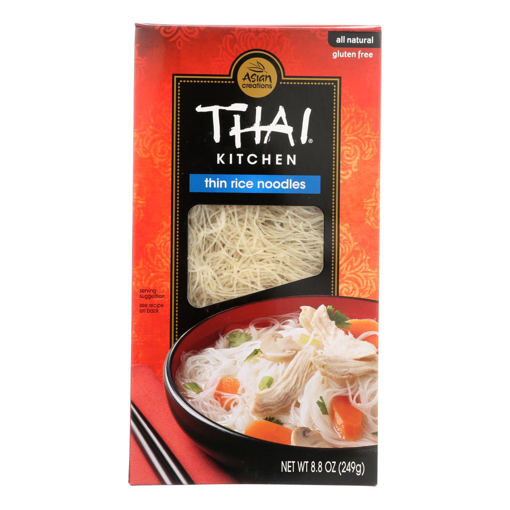 Thai Kitchen Thin Rice Noodles (Pack of 12 - 8.8 Oz.) - Cozy Farm 