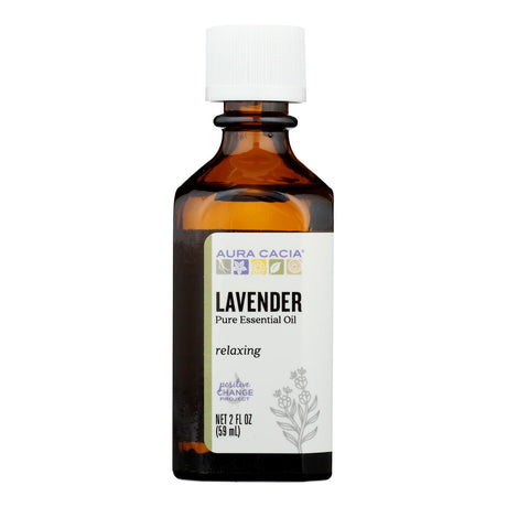 Aura Cacia Pure Lavender Essential Oil, 2 Fl Oz - Cozy Farm 