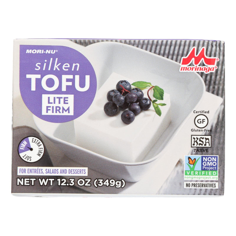 Mori-nu Lite Firm Silken Tofu, 12.3 Oz. (Pack of 12) - Cozy Farm 