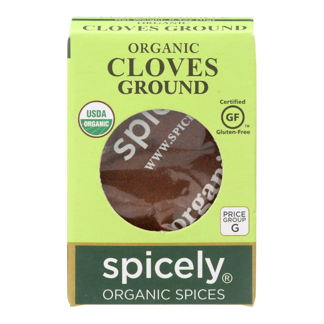 Spicely Organics Ground Cloves, Premium Spice for Baking & Culinary, Organic, 0.4 Oz. (Pack of 6) - Cozy Farm 