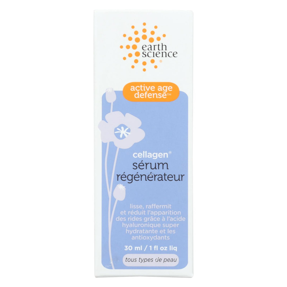 Earth Science Active Age Defense Cellagen Renewal Serum (1 Fl Oz) - Cozy Farm 