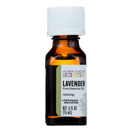 Aura Cacia Lavender Essential Oil, 0.5 Fl Oz - Cozy Farm 