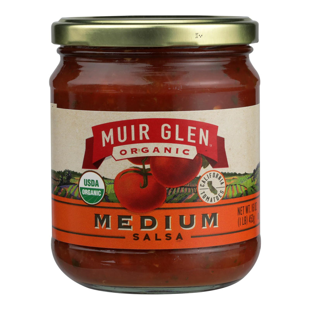 Muir Glen Organic Medium Salsa (Pack of 12) - 16 Oz. - Cozy Farm 