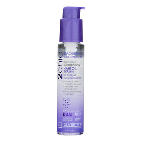 Giovanni 2chic Repairing Super Potion Blackberry & Coconut Milk Hair Oil Serum 2.75 fl oz - Cozy Farm 