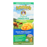 Annie's Homegrown Organic Grass-Fed Mild Cheddar Mac & Cheese (12 Pack, 6 Oz Each) - Cozy Farm 