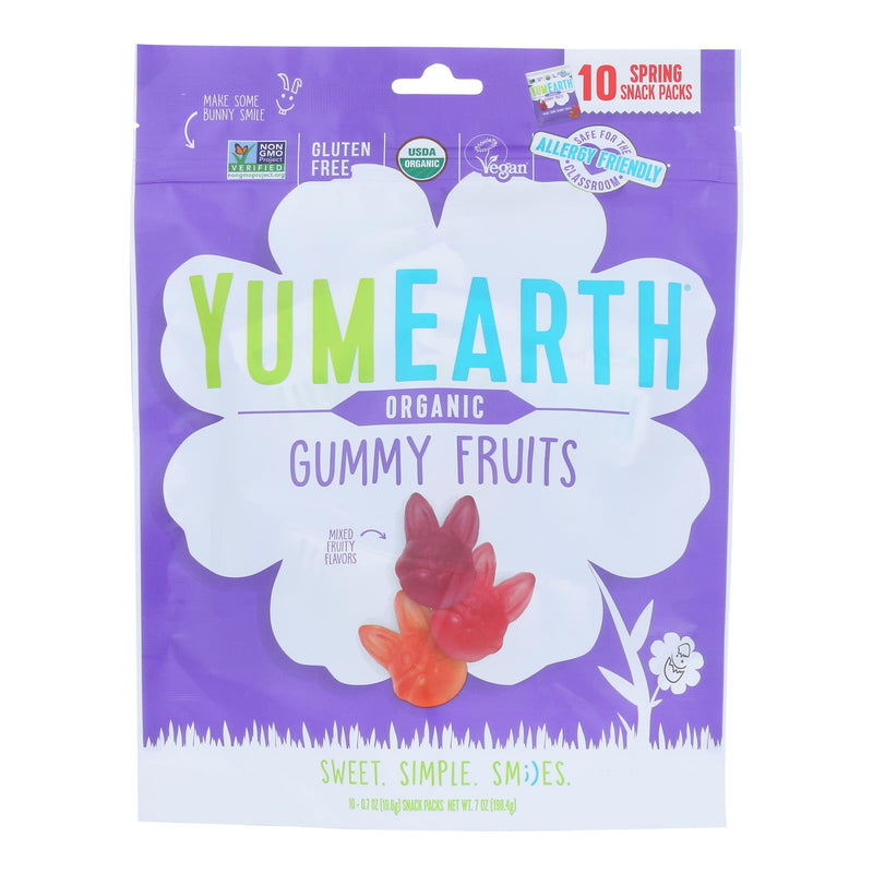 YumEarth Organic Gummy Fruit Easter Candies, 7 Oz. (Pack of 18) - Cozy Farm 