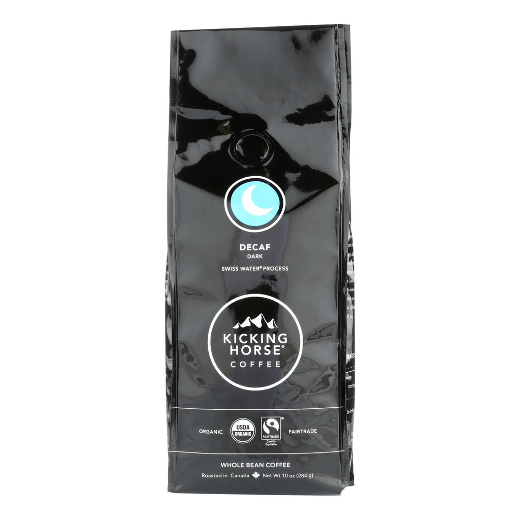 Kicking Horse Coffee Whole Bean Decaf (Pack of 6) - 10 Oz. - Cozy Farm 