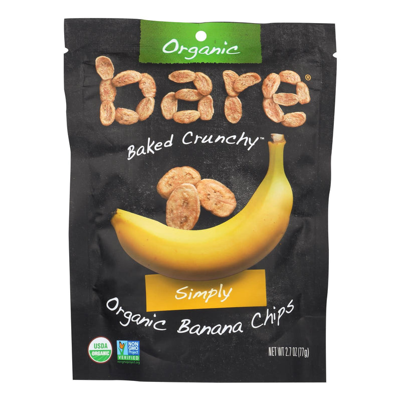Bare Fruit Banana Chips - Original (Pack of 12) - 2.7 Oz. - Cozy Farm 