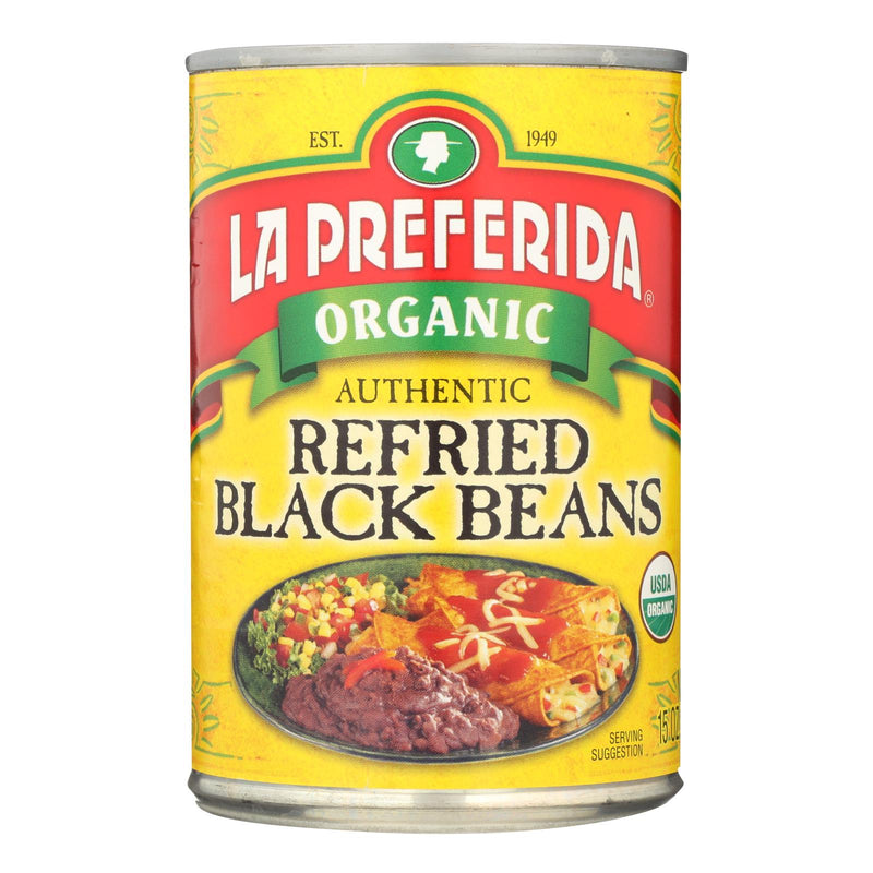La Preferida USDA Organic Whole Black Beans, (Pack of 12 - 15 Oz.) - Cozy Farm 