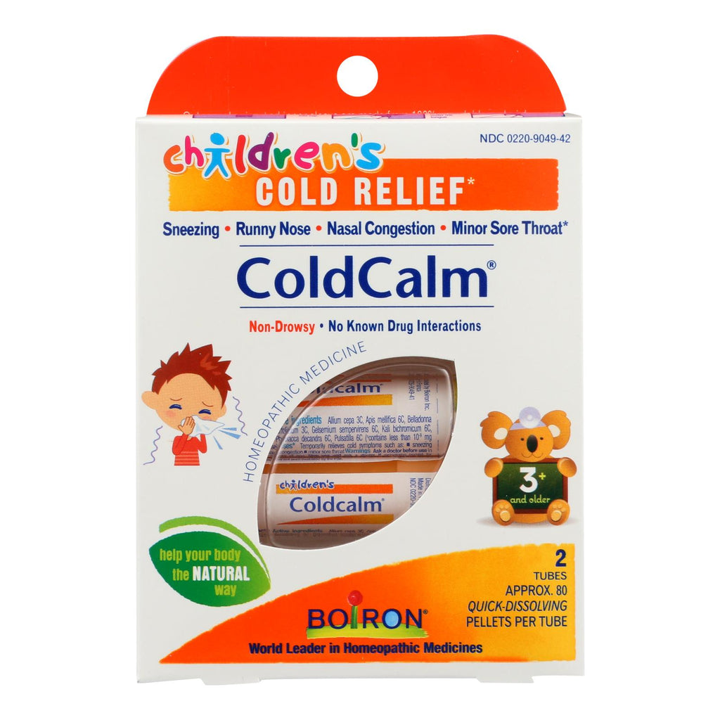 Boiron Children's Cold Calm Pellets (Pack of 2 Doses) - Cozy Farm 
