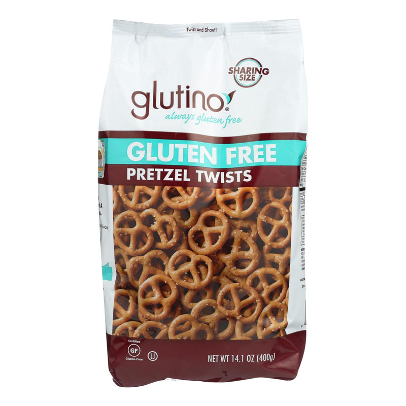 Glutino Gluten-Free Pretzel Twists, Family Size, 14.1 Oz. (Pack of 12) - Cozy Farm 