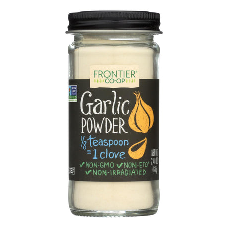 Frontier Herb Garlic Powder, 2.4 Oz. - Cozy Farm 