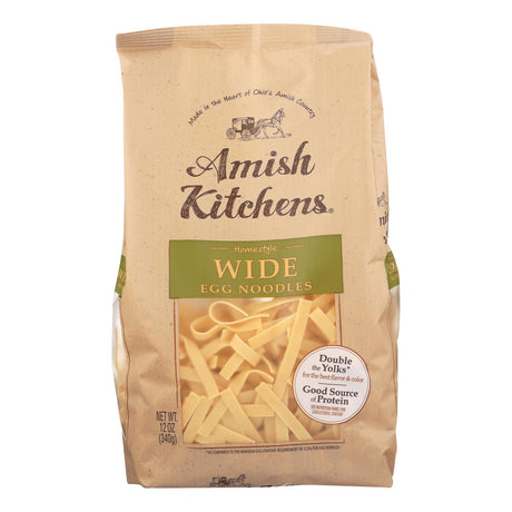 Amish Kitchen Wide Noodles (Pack of 12 - 12 Oz.) - Cozy Farm 