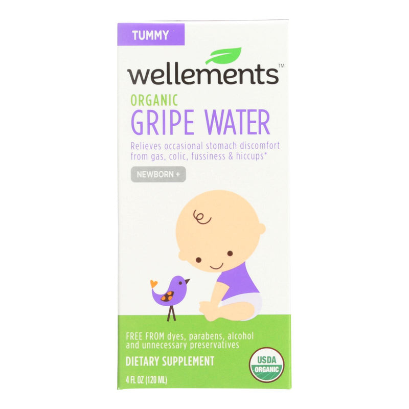 Wellements Gripe Water for Colic Relief, (4 Fl Oz) - Cozy Farm 