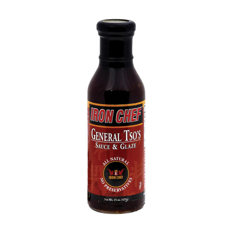 Iron Chef General Tso's Sauce and Glaze (Pack of 6 - 15 oz) - Cozy Farm 