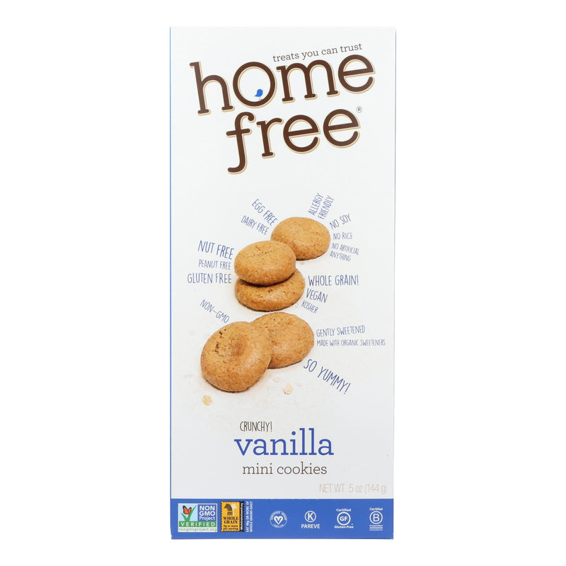 Homefree Gluten-Free Vanilla Mini Cookies (Pack of 6 - 5 Oz.) - Cozy Farm 