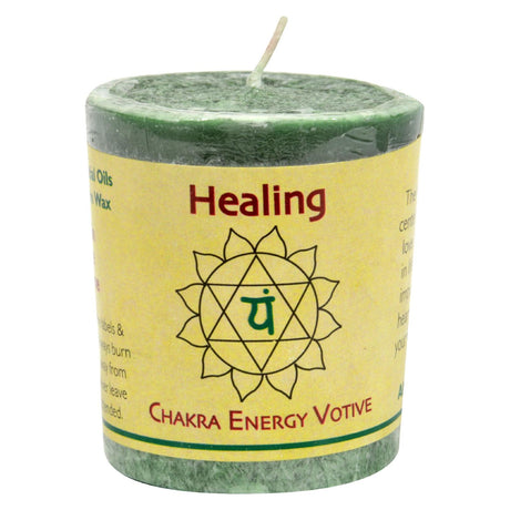 Aloha Bay Healing Chakra Votive Candles, 12 Pack, 2 Oz Each - Cozy Farm 