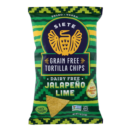 Siete Family Size Jalapeno Lime Tortilla Chips (32 Oz.) - Cozy Farm 