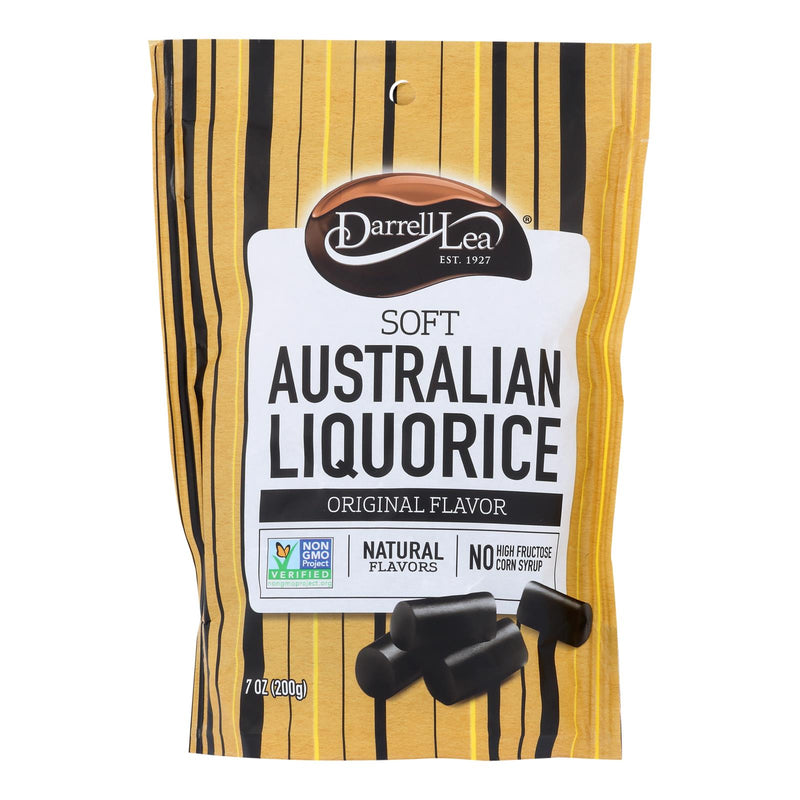 Darrell's Soft Eating Liquorice, Original Flavor, 7 Oz. (Pack of 8) - Cozy Farm 