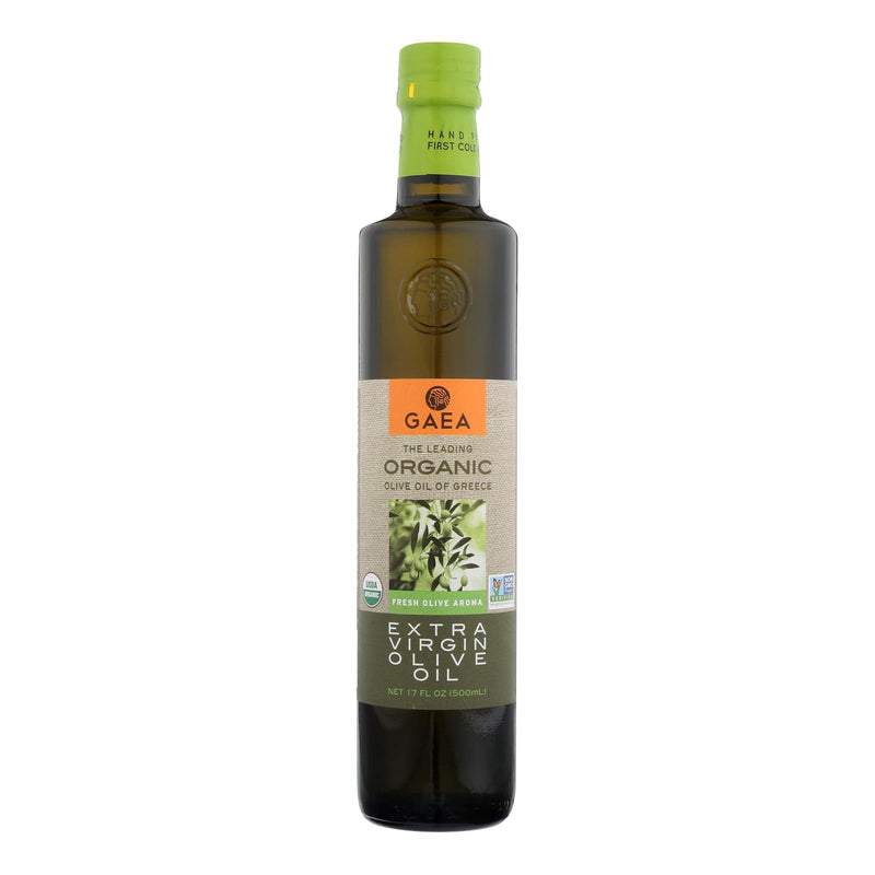 Gaea Organic Extra Virgin Olive Oil 6-Pack, 17 Oz Bottles - Cozy Farm 
