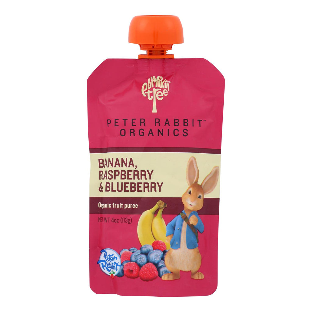 Peter Rabbit Organics Fruit Snacks - Raspberry, Banan and Bluberry (Pack of 10 - 4 Oz.) - Cozy Farm 