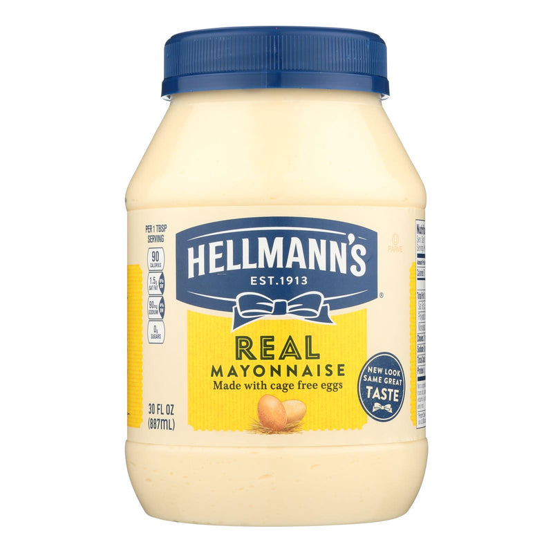 Hellmann's Real Mayonnaise, Pack of 15, 30 oz. Bottles - Cozy Farm 