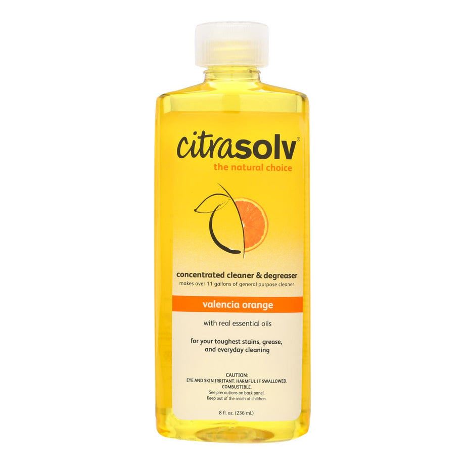 CitraSolv Natural Cleaner & Degreaser, Valencia Orange, with Real Essential Oils - 32 fl oz