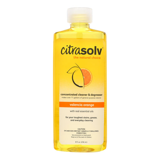 Citrasolv Natural Cleaner And Degreaser Valencia Orange - 8 Fl Oz - Cozy Farm 