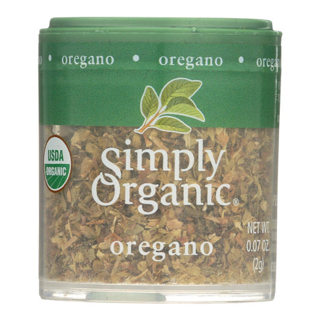 Simply Organic Fancy Grade Organic Cut and Sifted Oregano Leaf, .07 Oz, Case of 6 - Cozy Farm 