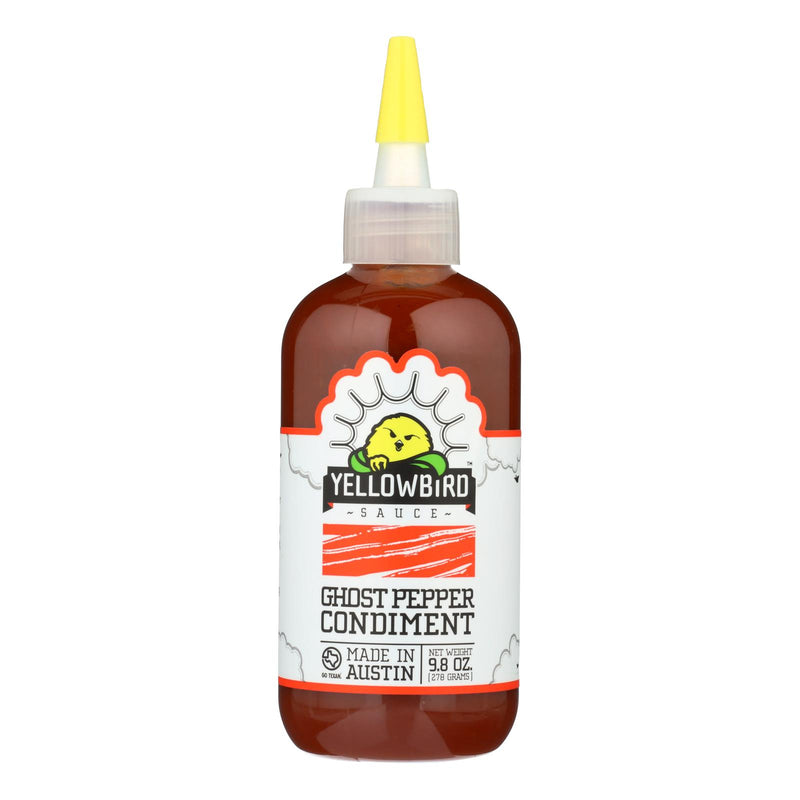 Yellowbird Ghost Pepper Sauce: Blazing Heat, Pack of 6 - 9.8 Oz. - Cozy Farm 