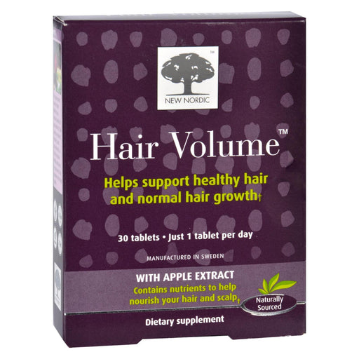 New Nordic Hair Volume (Pack of 30 Tablets) - Cozy Farm 