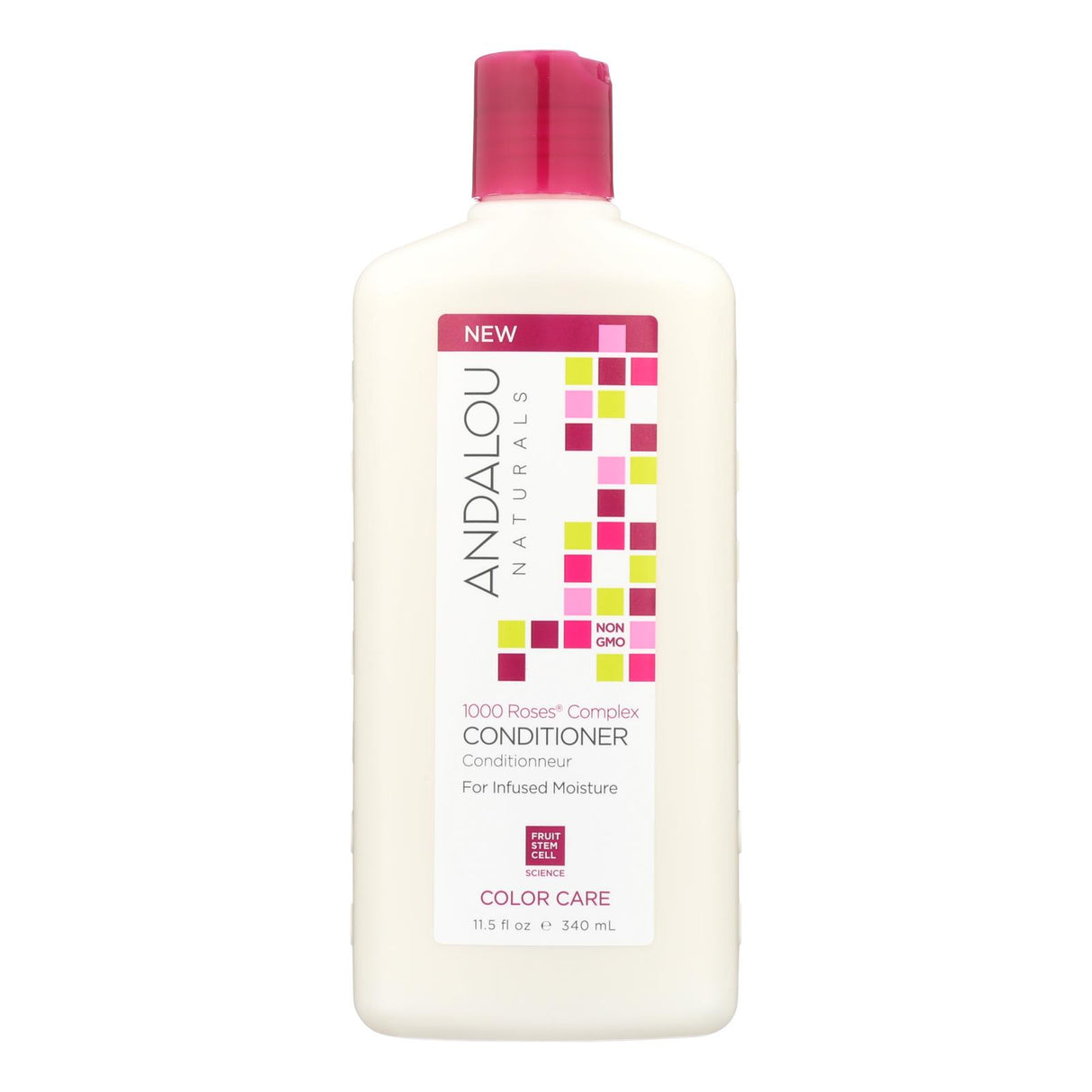 Andalou Naturals 1000 Roses Complex Color Care Conditioner - 11.5 Fl Oz - Cozy Farm 